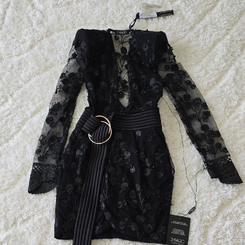 Zhivago BLACK IN THE GARDEN DRESS